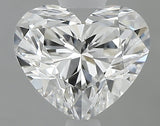 0.64 carat Heart diamond F VVS2 