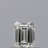 0.25 carat Emerald diamond F VVS2 