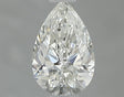 0.50 carat Pear diamond H VVS2 