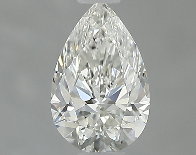 0.50 carat Pear diamond H VVS2 
