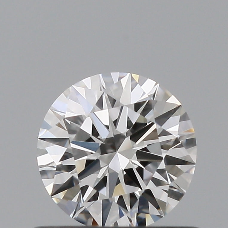 0.53 carat Round diamond F  IF Excellent