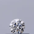 0.19 carat Round diamond E VVS2 Excellent