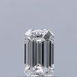0.30 carat Emerald diamond E VVS1 