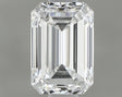 0.80 carat Emerald diamond E VVS2 