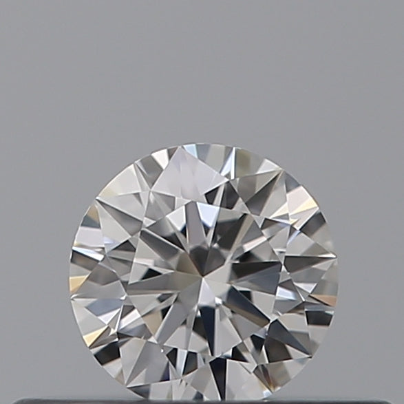 0.21 carat Round diamond F  IF Excellent