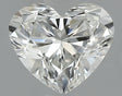 0.90 carat Heart diamond H SI1 