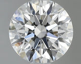 0.53 carat Round diamond E VVS2 Excellent