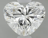 0.61 carat Heart diamond F SI1 