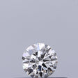 0.19 carat Round diamond E VVS1 Excellent