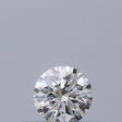 0.19 carat Round diamond F VVS1 Excellent
