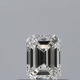 0.30 carat Emerald diamond F VVS2 
