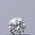 0.26 carat Round diamond F IF Excellent