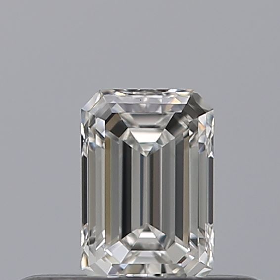 0.26 carat Emerald diamond F  VVS2