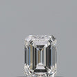0.29 carat Emerald diamond F  VVS1 