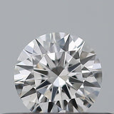 0.25 carat Round diamond E  VVS1 Excellent