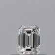 0.23 carat Emerald diamond E VVS1 