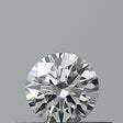 0.21 carat Round diamond D VVS1 Excellent