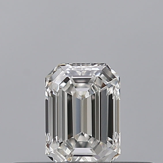 0.24 carat Emerald diamond F VVS1 