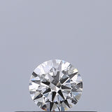 0.19 carat Round diamond E VVS2 Excellent