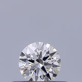 0.25 carat Round diamond F IF Excellent