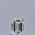 0.23 carat Emerald diamond E IF 
