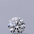 0.25 carat Round diamond F VVS1 Excellent