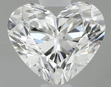 0.65 carat Heart diamond F VVS2 