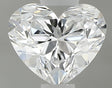 0.40 carat Heart diamond E SI1 