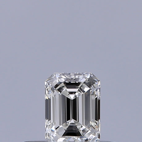 0.25 carat Emerald diamond F VVS2 