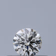 0.24 carat Round diamond E VVS2 Excellent