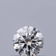 0.26 carat Round diamond E IF Excellent