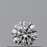 0.19 carat Round diamond D  VVS1 Excellent