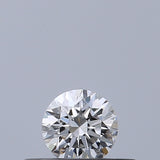 0.19 carat Round diamond E VVS1 Excellent