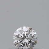 0.18 carat Round diamond E  VVS2 Excellent