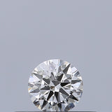 0.21 carat Round diamond E IF Excellent