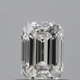 0.52 carat Emerald diamond F SI1 