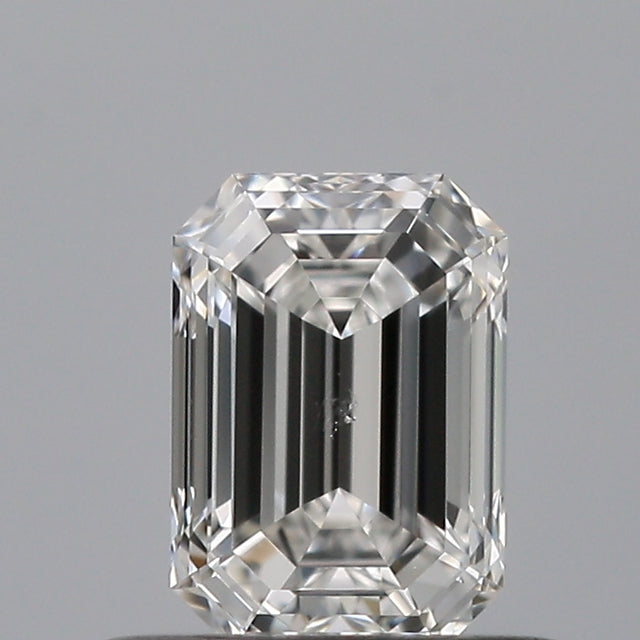 0.52 carat Emerald diamond F SI1 