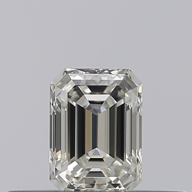 0.24 carat Emerald diamond F  VVS2