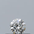 0.18 carat Round diamond E VVS2 Excellent