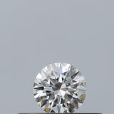 0.18 carat Round diamond E VVS2 Excellent