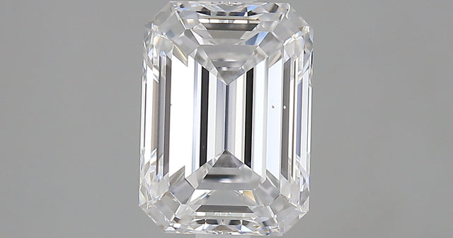 2.00 carat Emerald diamond D SI1 