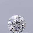 0.34 carat Round diamond E VVS1 Excellent