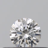 0.19 carat Round diamond F  IF Excellent