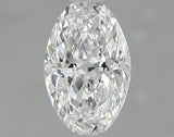 1.00 carat Oval diamond D VVS2 