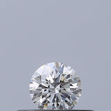 0.19 carat Round diamond F IF Excellent