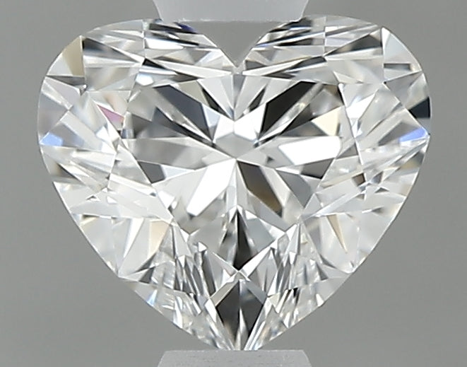 0.55 carat Heart diamond F IF 