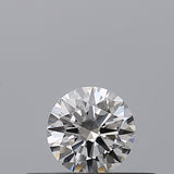 0.23 carat Round diamond D VVS2 Excellent