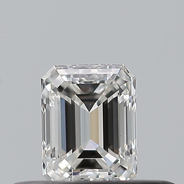 0.24 carat Emerald diamond F  VVS2