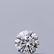 0.18 carat Round diamond E VVS1 Excellent