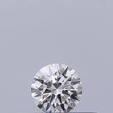 0.18 carat Round diamond E VVS1 Excellent